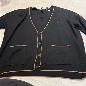 Max Studio Black Knit Sweater